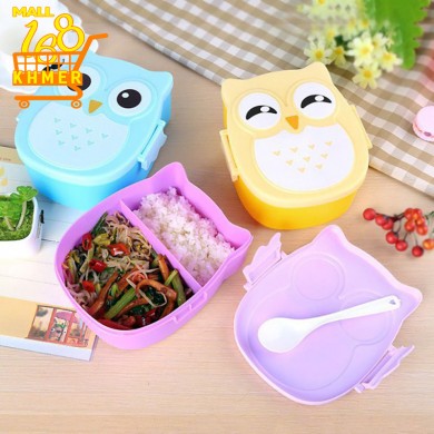 Owl shaped lunch box 